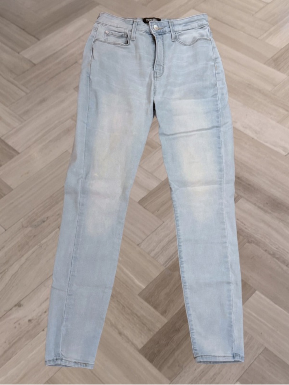 Denizen by Levi's Ultra High Rise Super Skinny Jeans Women's Size 8 Light Wash 👖